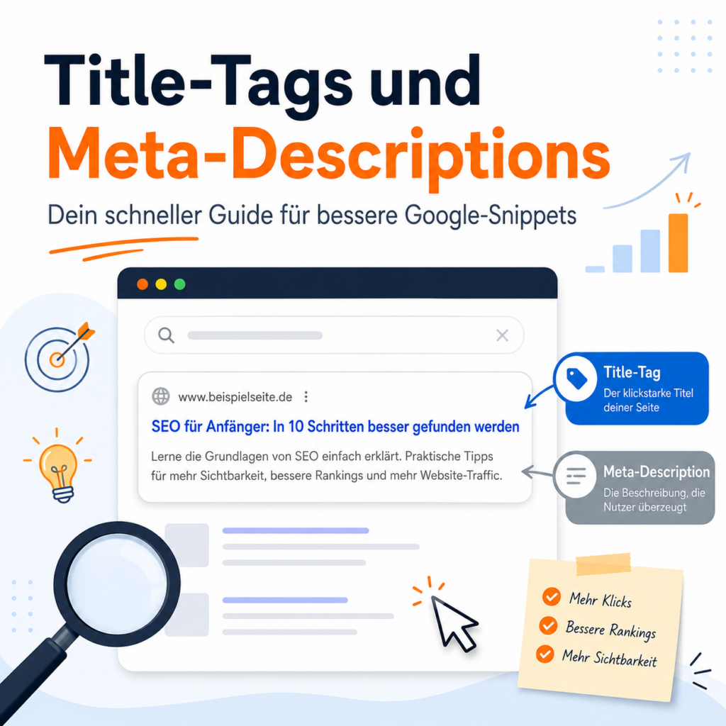Title-Tags und Meta-Descriptions einfach erklärt